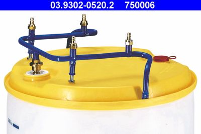 Соединительная труба, резервуар устройства откачки ATE 03.9302-0520.2
