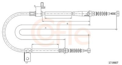 Trose, Stāvbremžu sistēma COFLE 17.0687