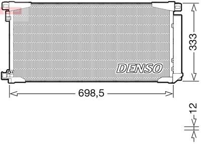 Kondensators, Gaisa kond. sistēma DENSO DCN50115