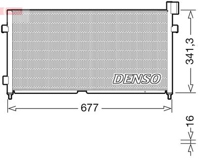 Kondensators, Gaisa kond. sistēma DENSO DCN99056