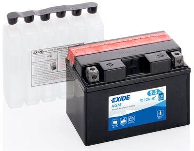 Startera akumulatoru baterija EXIDE ET12A-BS