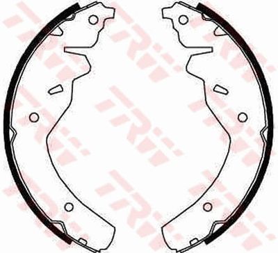 Комплект тормозных колодок TRW GS8660