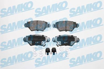 Комплект тормозных колодок, дисковый тормоз SAMKO 5SP1227