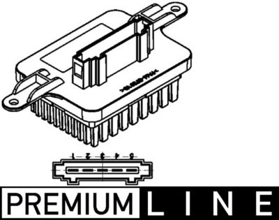 Regulators, Salona ventilators MAHLE ABR 59 000P