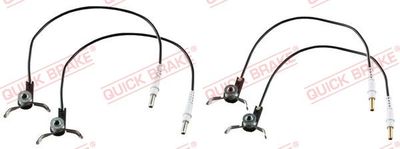 Indikators, Bremžu uzliku nodilums QUICK BRAKE WS 0181 A