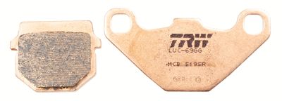 Bremžu uzliku kompl., Disku bremzes TRW MCB519SR