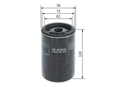 Масляный фильтр BOSCH F 026 407 401