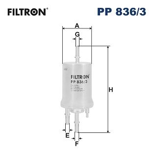Топливный фильтр FILTRON PP 836/3