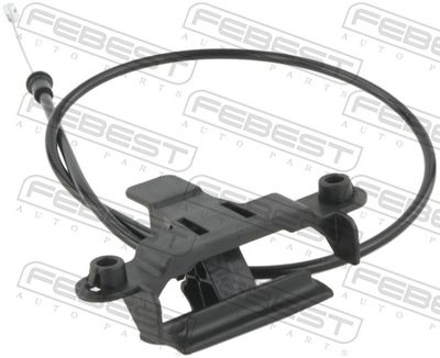 Motora pārsega slēdzenes trose FEBEST 19101-E70F