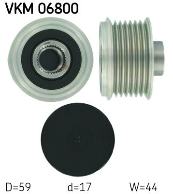 Ģeneratora brīvgaitas mehānisms SKF VKM 06800