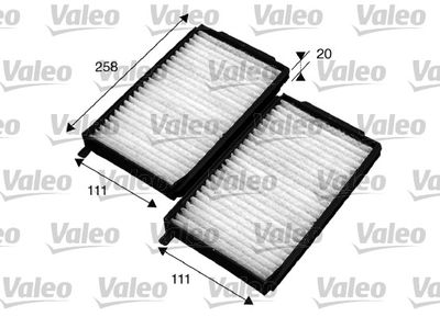 Filtrs, Salona telpas gaiss VALEO 715576