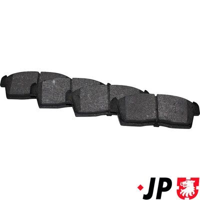 Комплект тормозных колодок, дисковый тормоз JP GROUP 4763601310
