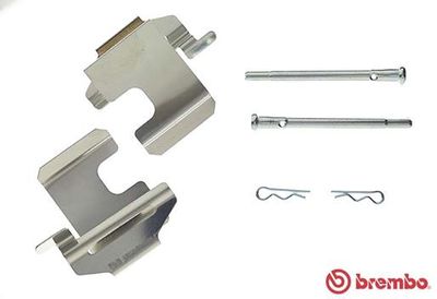 Piederumu komplekts, Disku bremžu uzlikas BREMBO A 02 244