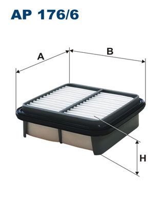 Воздушный фильтр FILTRON AP 176/6