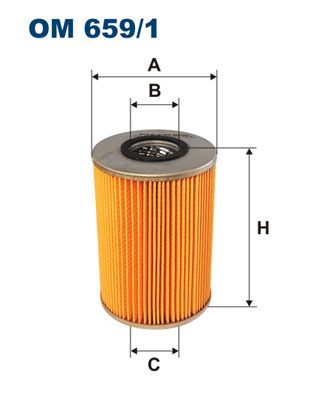 Eļļas filtrs FILTRON OM659/1