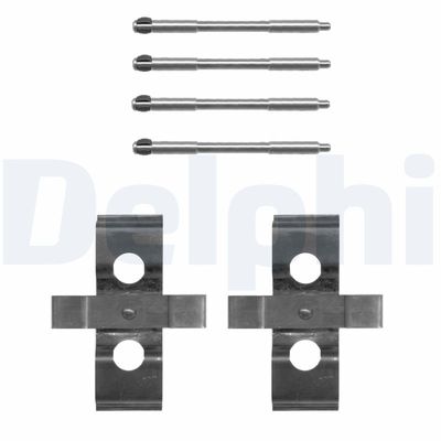 Piederumu komplekts, Disku bremžu uzlikas DELPHI LX0652