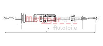 Trose, Sajūga pievads METZGER 19.211E