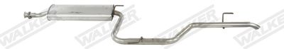 Izplūdes gāzu trokšņa slāpētājs (pēdējais) WALKER 22231