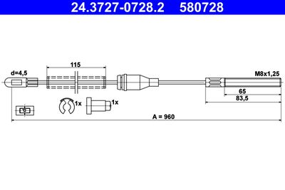 Trose, Stāvbremžu sistēma ATE 24.3727-0728.2