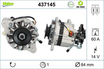 Генератор VALEO 437145