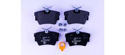 Bremžu uzliku kompl., Disku bremzes HELLA 8DB 355 010-761