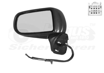 Ārējais atpakaļskata spogulis VAN WEZEL 2760807