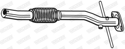 Труба выхлопного газа WALKER 10658