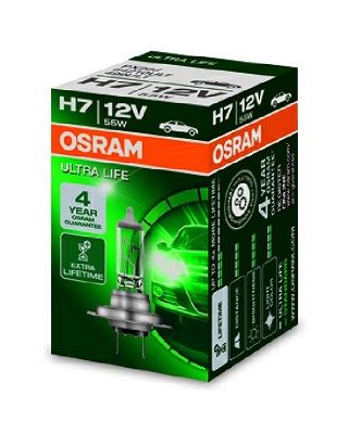 Kvēlspuldze, Tālās gaismas lukturis ams-OSRAM 64210ULT