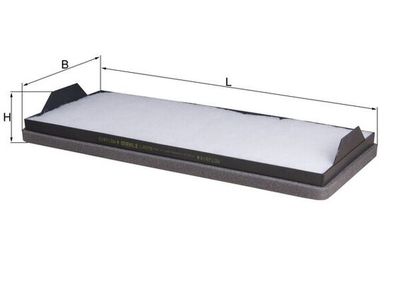 Filtrs, Salona telpas gaiss MAHLE LA 575