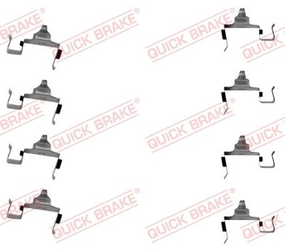 Piederumu komplekts, Disku bremžu uzlikas QUICK BRAKE 109-1697