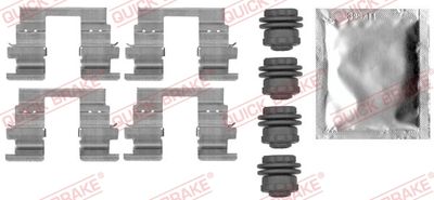 Комплектующие, колодки дискового тормоза QUICK BRAKE 109-0013