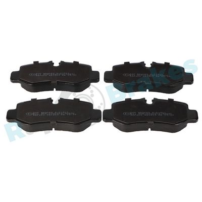 Bremžu uzliku kompl., Disku bremzes RAP BRAKES R-P1511