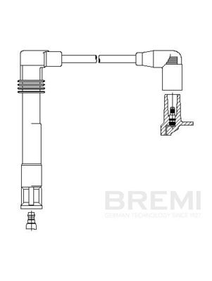 Провод зажигания BREMI 191/59