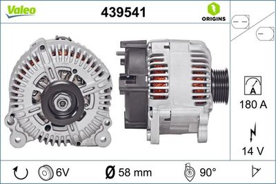 Ģenerators VALEO 439541