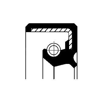 Уплотнительное кольцо CORTECO 01027783B