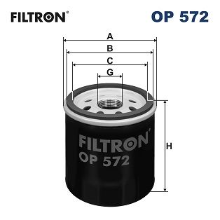 Масляный фильтр FILTRON OP 572