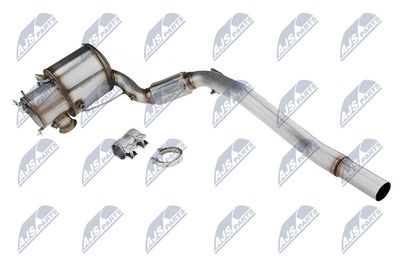Nosēdumu-/Daļiņu filtrs, Izplūdes gāzu sistēma NTY DPF-AU-001