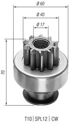 Zobrats, Starteris MAGNETI MARELLI 940113020019
