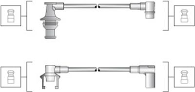 Augstsprieguma vadu komplekts MAGNETI MARELLI 941145260723