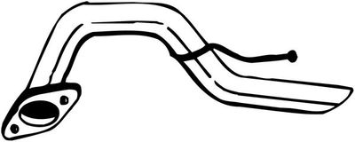 Труба выхлопного газа BOSAL 351-783