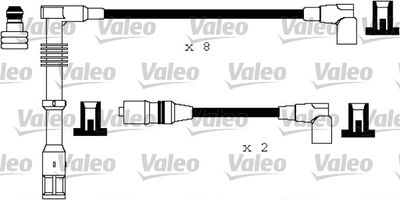 Augstsprieguma vadu komplekts VALEO 346181
