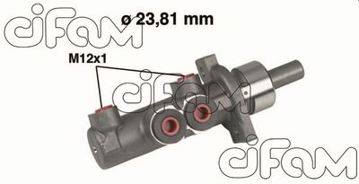 Galvenais bremžu cilindrs CIFAM 202-280