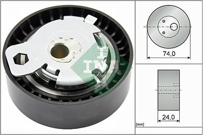 Натяжной ролик, ремень ГРМ Schaeffler INA 531 0497 10