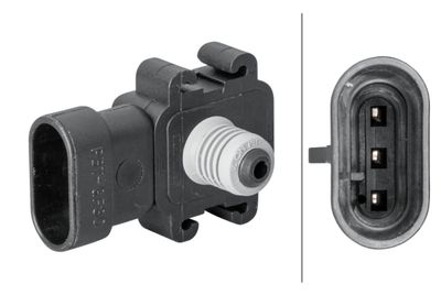 Датчик, давление наддува HELLA 6PP 358 152-001