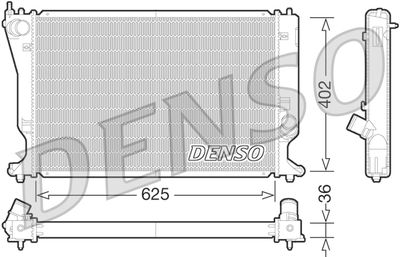Radiators, Motora dzesēšanas sistēma DENSO DRM50073