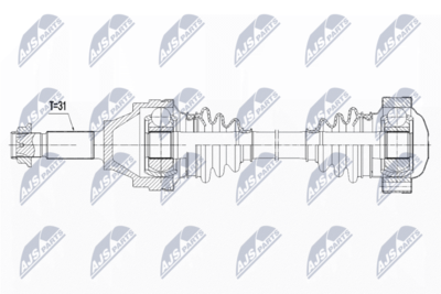 Приводной вал NTY NPW-MA-001