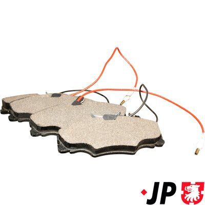 Bremžu uzliku kompl., Disku bremzes JP GROUP 4163604310