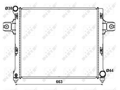 Radiators, Motora dzesēšanas sistēma NRF 53191
