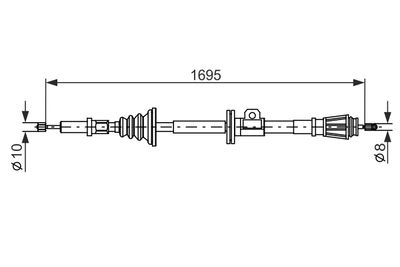 Trose, Stāvbremžu sistēma BOSCH 1 987 482 262