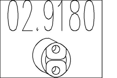 Буфер, глушитель MTS 02.9180